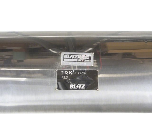 Blitz Nur Spec C-Ti Catback Exhaust System FR-S BRZ
