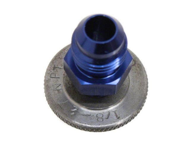 Diftech Fuel Fitting - 1/8 NPT Male to -6AN Male 45 Degree
