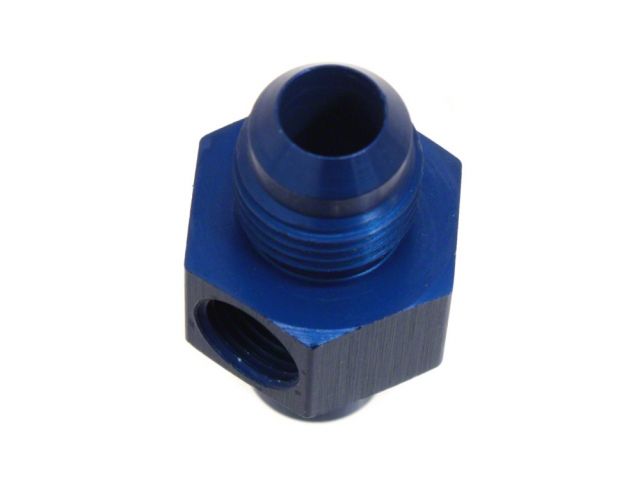 Diftech Fuel Fitting - Gauge 1/8 NPT Female, -6AN Male to -6AN Male