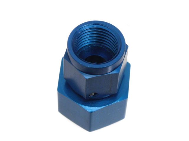 Diftech Fuel Fitting - Gauge 1/8 NPT Female, -6AN Female to -6AN Male