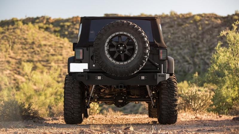 Addictive Desert Designs 07-18 Jeep Wrangler JK Stealth Fighter Rear Bumper R9514313801NA Main Image