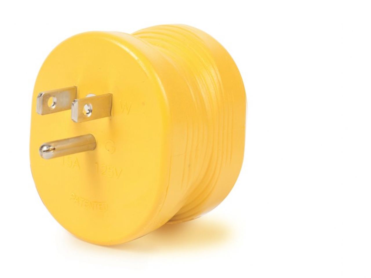 Camco 15AM / 30AF Power Grip Adapter - 125V / 1875W Bilingual CSA