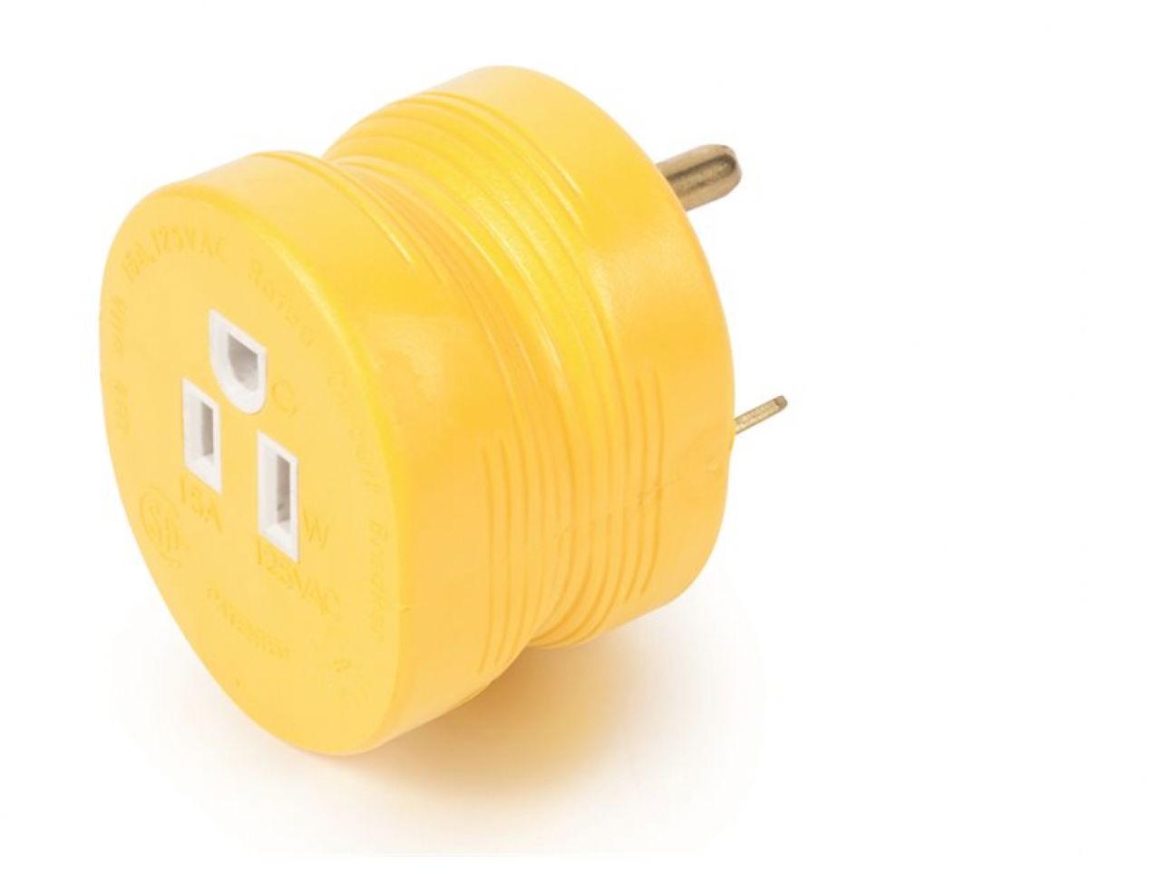 Camco 30AM / 15AF Power Grip Adapter - 125V / 1875W Bilingual CSA