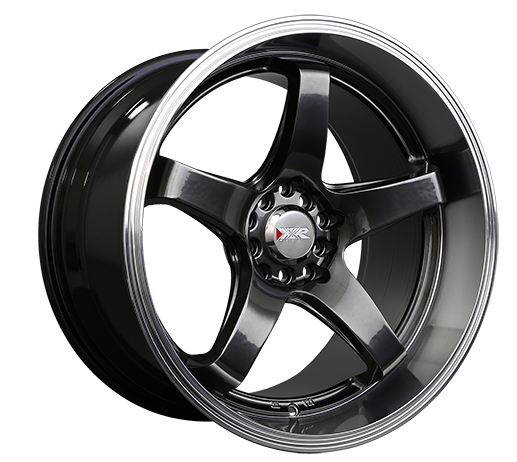 XXR 555 Wheel Chromium Black / Machined Lip 18x8.5 +35 5x100,5x114.3