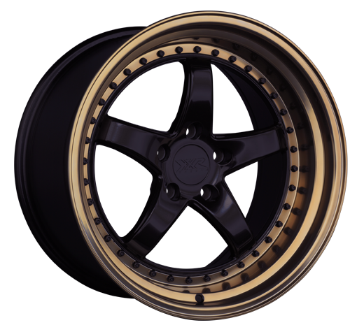 XXR 565 Wheel Black / Bronze Lip 18x9.5 +38 5x4.5