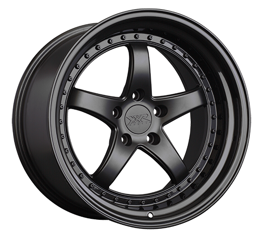 XXR 565 Wheel Flat Black / Gloss Black Lip 18x9.5 +38 5x4.5