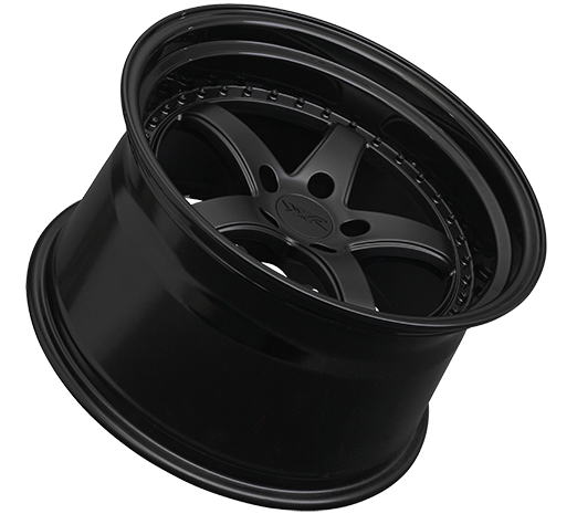 XXR 565 Wheel Flat Black / Gloss Black Lip 18x9.5 +38 5x100