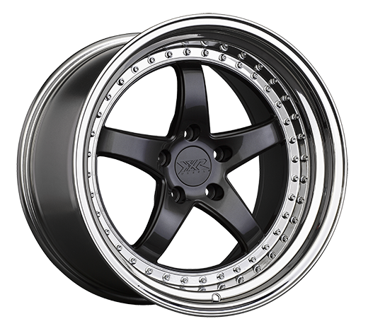 XXR 565 Wheel Graphite / Platinum Lip 18x9.5 +38 5x120