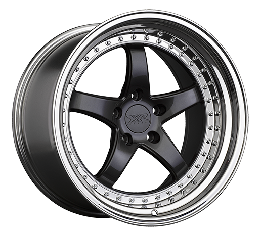 XXR 565 Wheel Graphite / Platinum Lip 18x8.5 +35 5x120