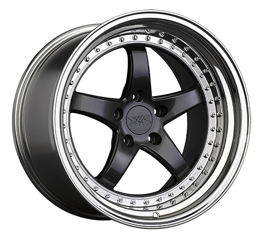 XXR 565 Wheel Graphite / Platinum Lip 20x10.5 +40 5x4.5