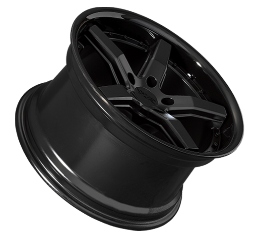 XXR 569 Wheel Flat Black / Gloss Black Lip 18x8.5 +20 5x4.5