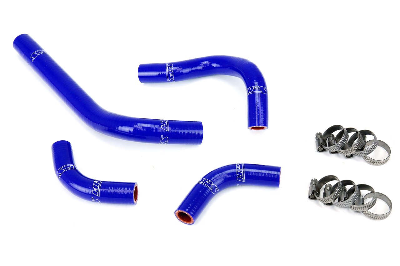 HPS Blue Reinforced Silicone Radiator Hose Kit Coolant Honda 04-09 CRF250R