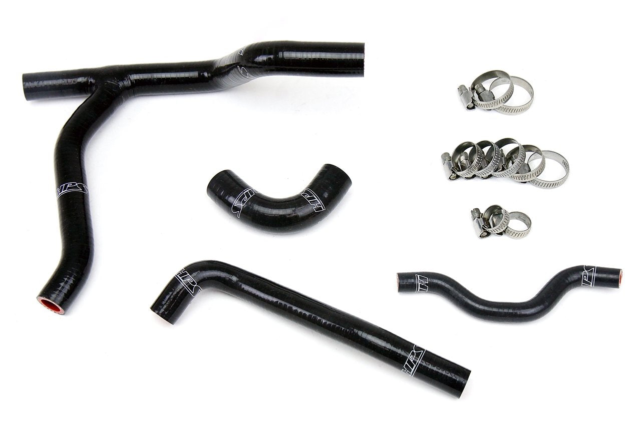 HPS Black Reinforced Silicone Radiator Hose Kit Coolant Kawasaki 06-08 KX250F