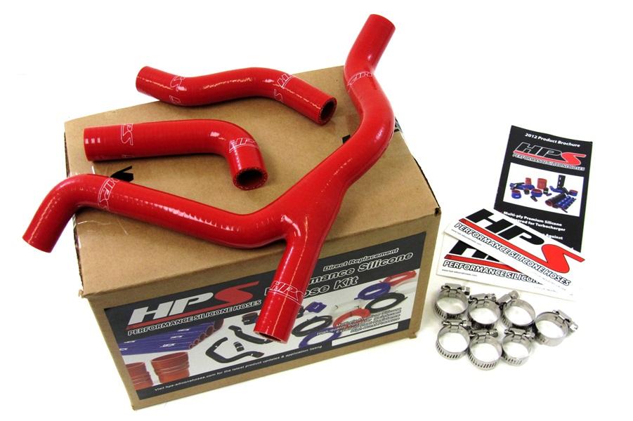 HPS Red Reinforced Silicone Radiator Hose Kit Coolant Suzuki 07-09 RMZ250