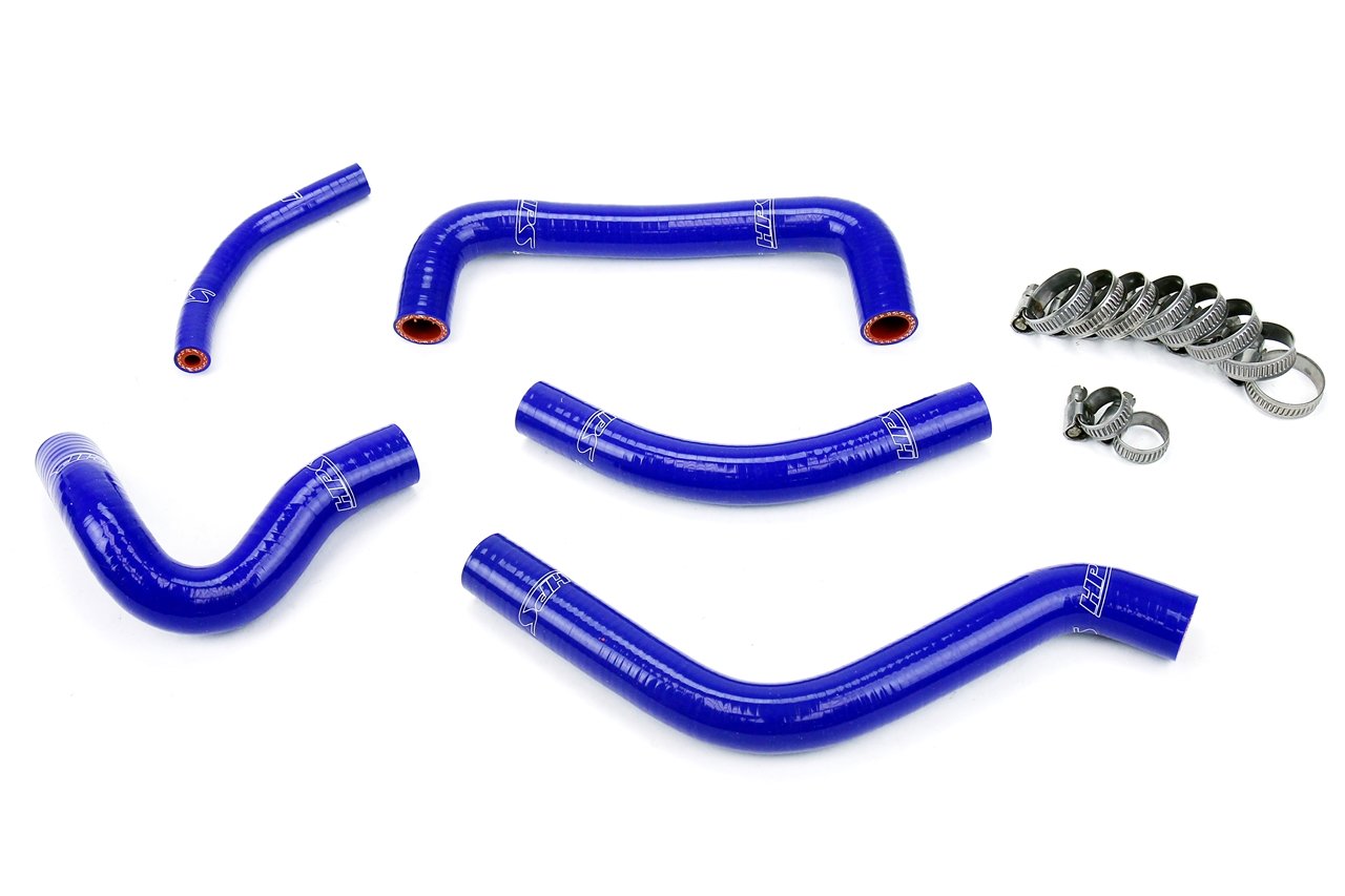 HPS Blue Reinforced Silicone Radiator Hose Kit Coolant Suzuki 04-05 RMZ450