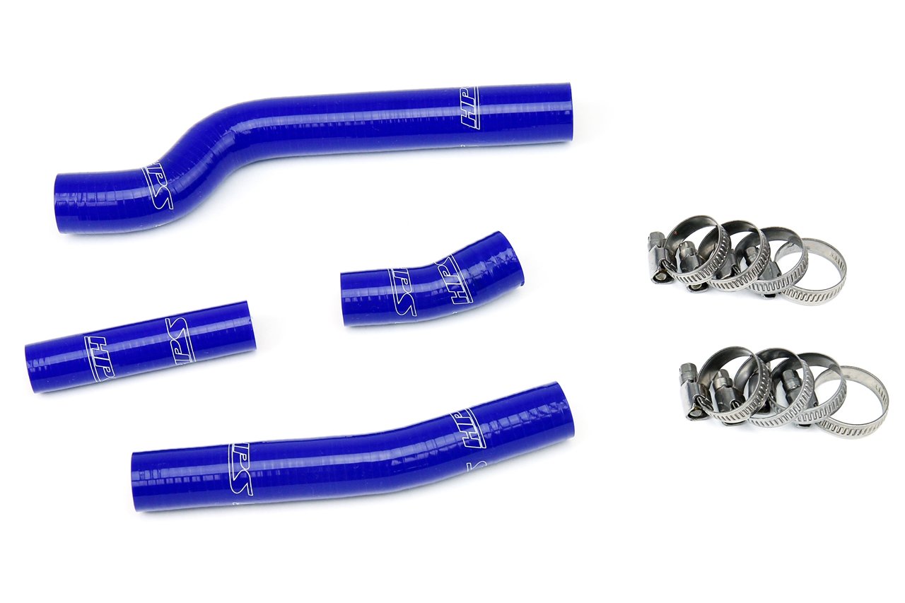 HPS Blue Reinforced Silicone Radiator Hose Kit Coolant Yamaha 03-05 YZ450F