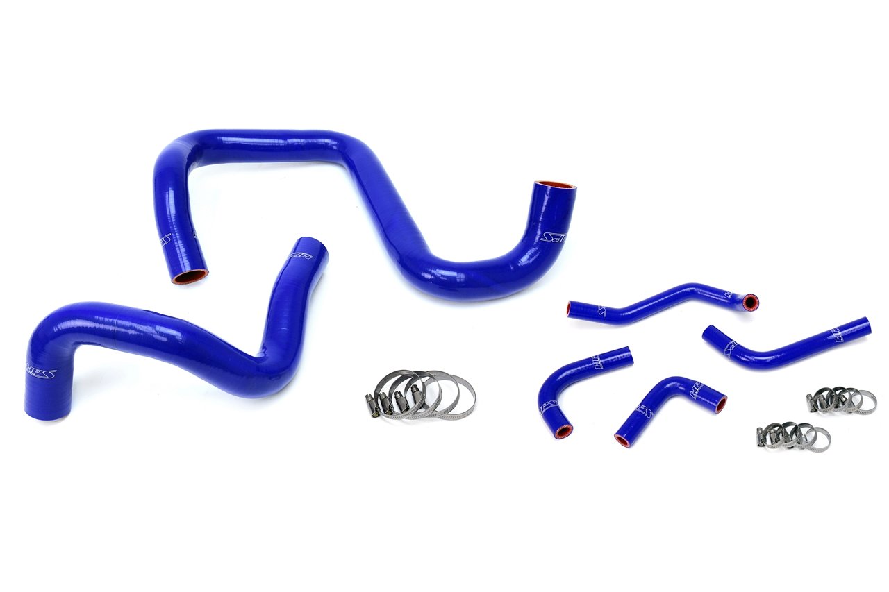HPS Silicone Radiator + Heater Coolant Hose Kit Jeep 2012-2017 Wrangler JK & Unlimited 3.6L V6 Left Hand Drive, 57-1285