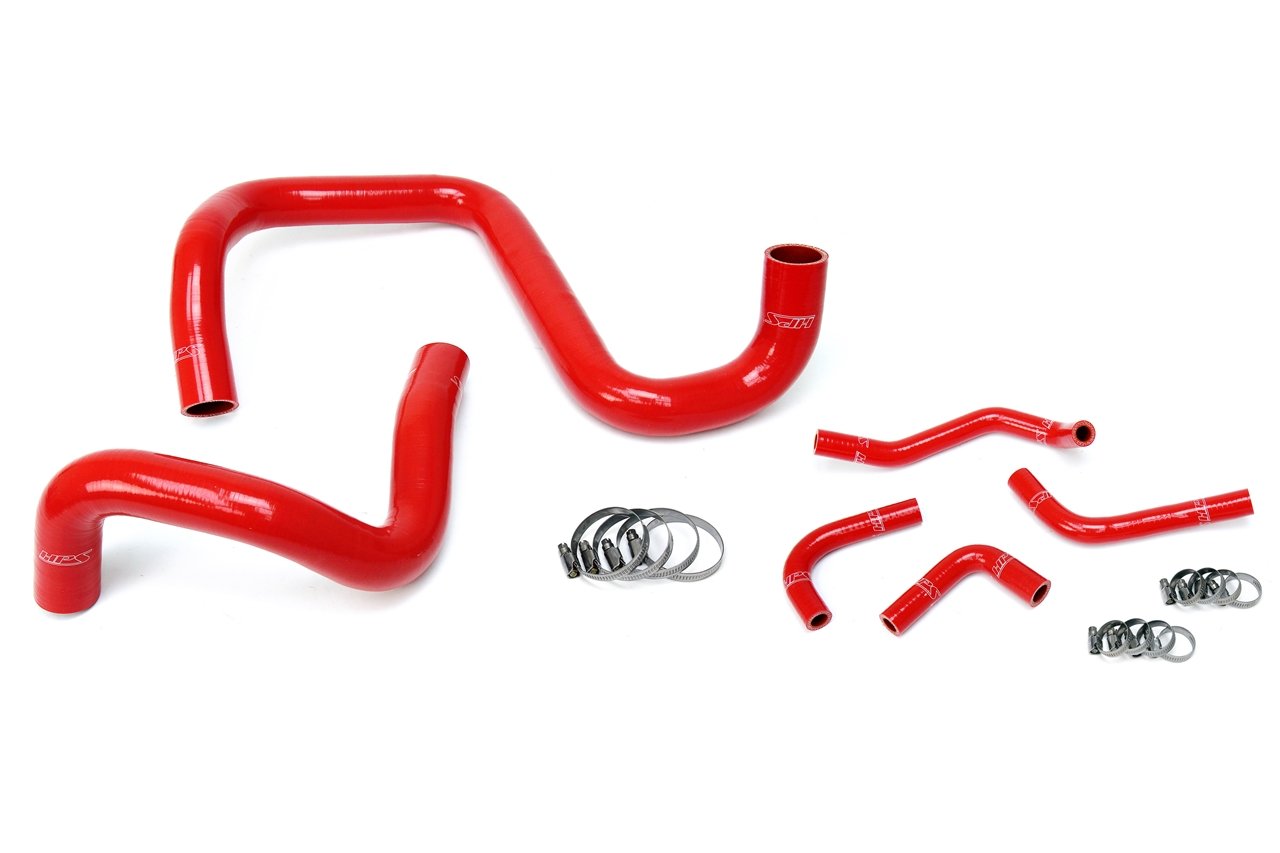 HPS Silicone Radiator + Heater Coolant Hose Kit Jeep 2012-2017 Wrangler JK & Unlimited 3.6L V6 Left Hand Drive, 57-1285