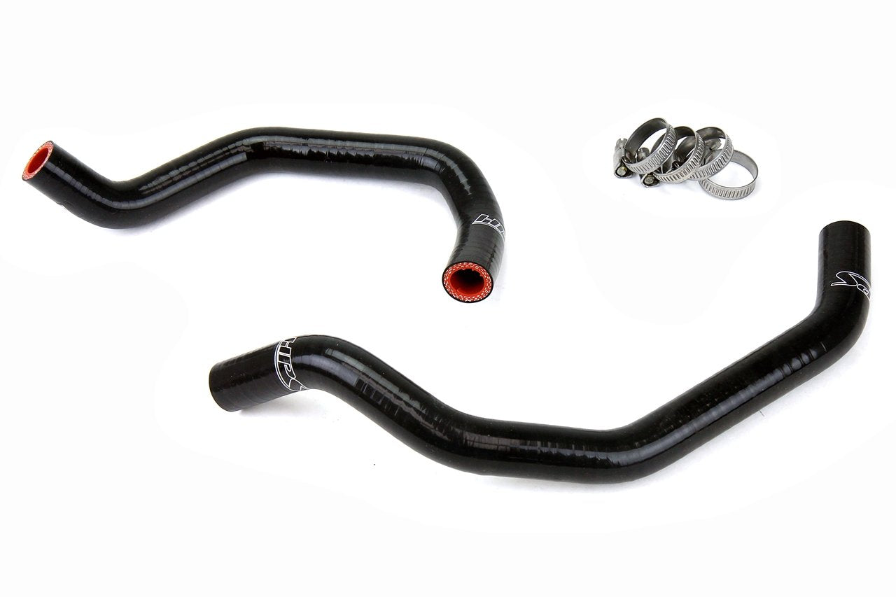 HPS Black Reinforced Silicone Heater Hose Kit Toyota 12-14 Sequoia V8 5.7L Left Hand Drive