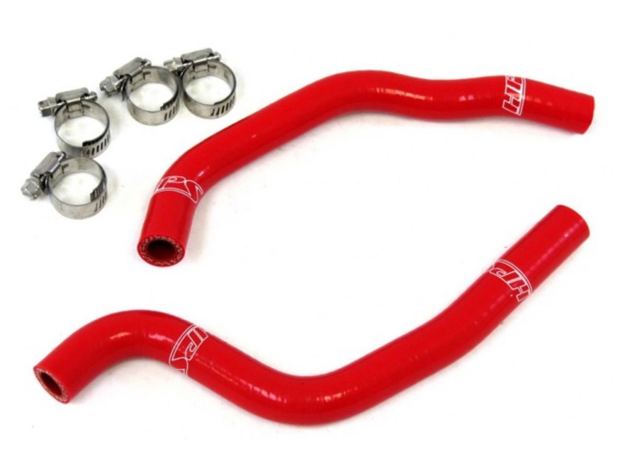 HPS Red Reinforced Silicone Radiator Hose Kit Honda 96-99 CR80R 2 Stroke