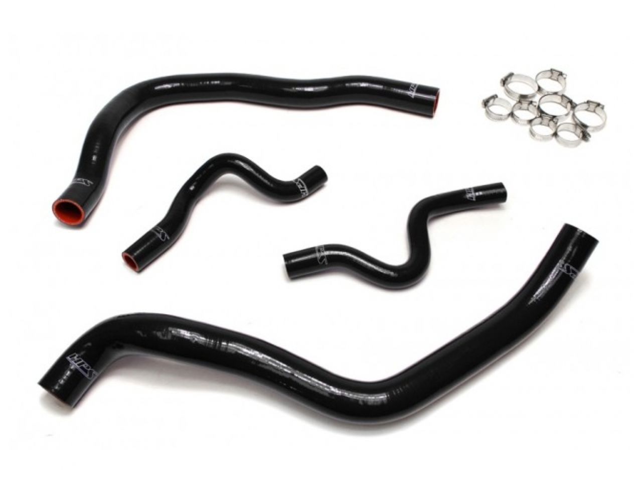 HPS Reinforced Black Silicone Radiator Hose Kit Coolant Hyundai 11-14 Sonata 2.4L
