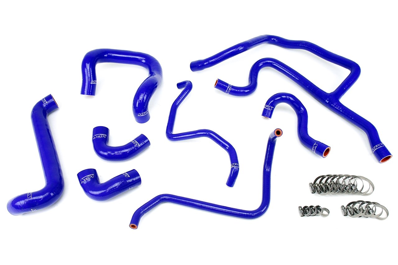 HPS Silicone Radiator + Heater Coolant Hose Kit BMW 1988-1992 E30 325i 325is 325ix 2.5L US-Spec, 57-1427