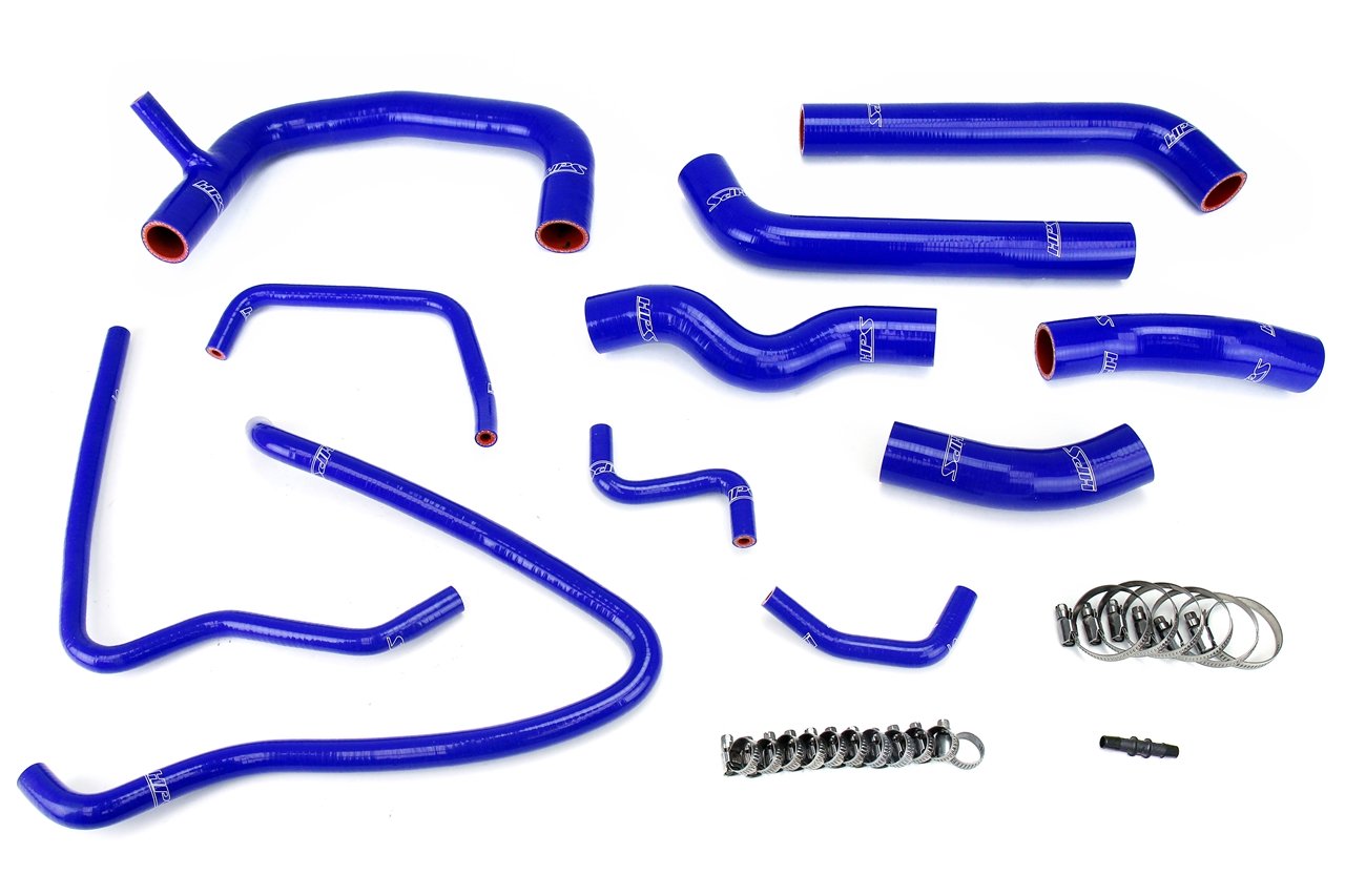 HPS Silicone Radiator Coolant Hose Kit Toyota 2000-2005 MR2 Spyder 1.8L, 57-1432