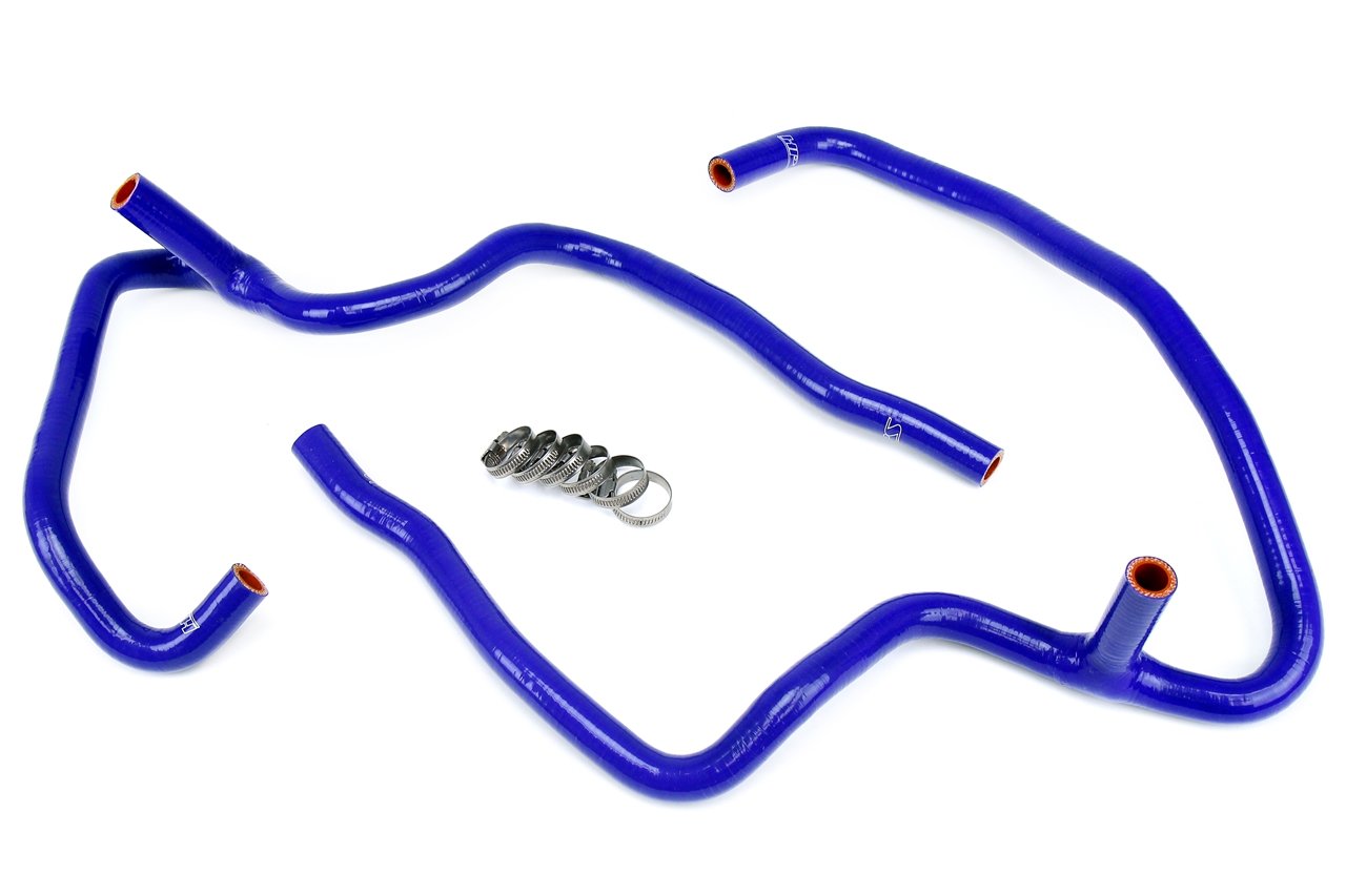 HPS Silicone Heater Coolant Hose Kit Jeep 2006-2010 Commander 5.7L V8 with Rear A/C, 57-1472