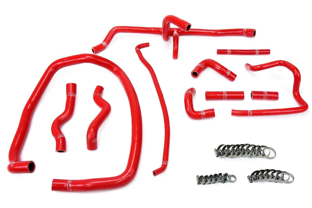 HPS Silicone Heater Coolant Hose Kit BMW 1996-1999 E36 M3 Left Hand Drive, 57-1488