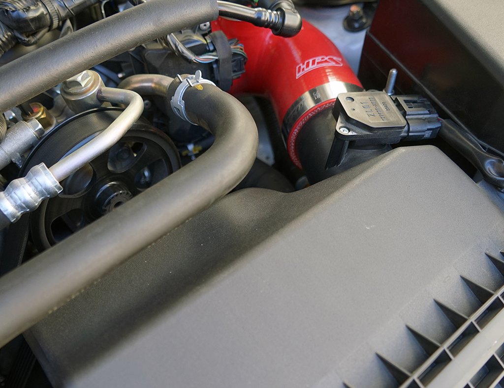 HPS Blue Reinforced Silicone Post MAF Air Intake Hose Kit Mazda 06-08 MX-5 Miata NC1