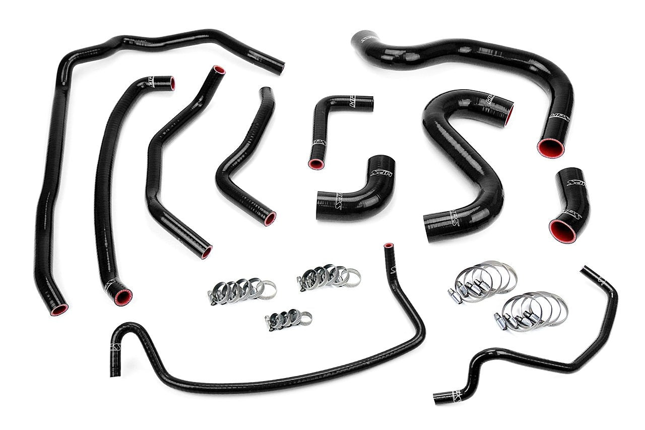 HPS Silicone Radiator + Heater Coolant Hose Kit Ford 2015-2017 Mustang GT 5.0L V8, 57-1502