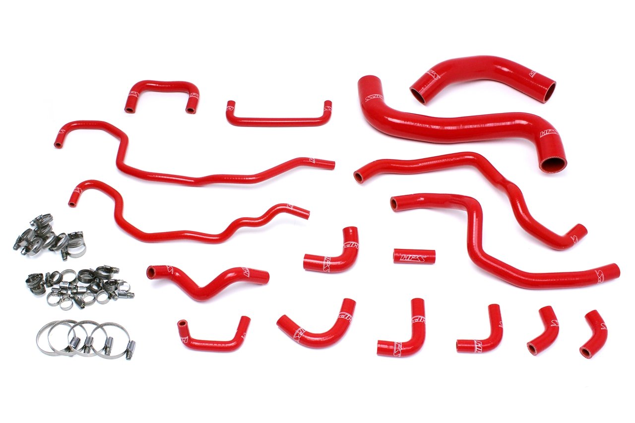 HPS Silicone Radiator + Heater Coolant Hose Kit Subaru 2015-2020 WRX STI 2.5L Turbo, 57-1516