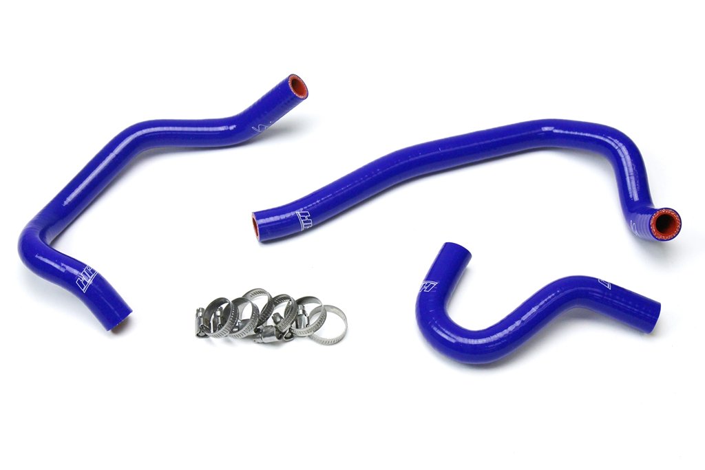 HPS Blue Reinforced Silicone Heater Hose Kit Coolant Toyota 86-92 Supra MK3 Turbo & NA 7MGE / 7MGTE Left Hand Drive