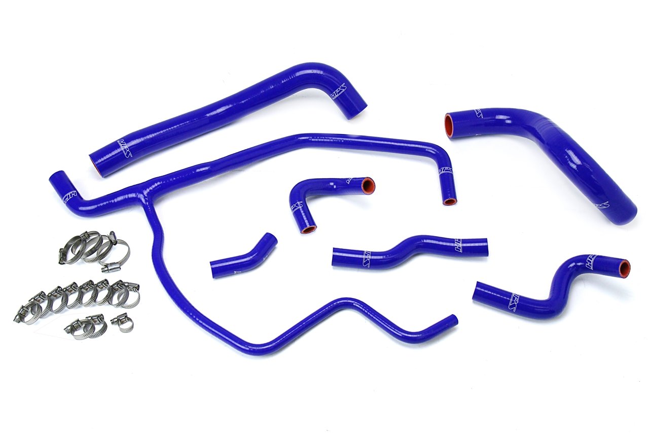 HPS Silicone Radiator + Heater Coolant Hose Kit Chrysler 2011-2020 300 3.6L V6, 57-1583