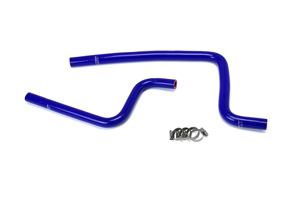 HPS Reinforced Blue Silicone Heater Hose Kit Coolant Jeep 97-02 Wrangler TJ 2.5L 4Cyl