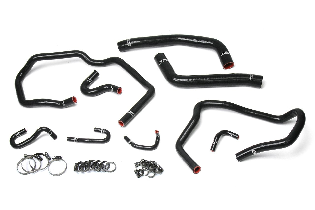 HPS Silicone Radiator + Heater Coolant Hose Kit Toyota 2010-2014 FJ Cruiser 4.0L V6, 57-1611