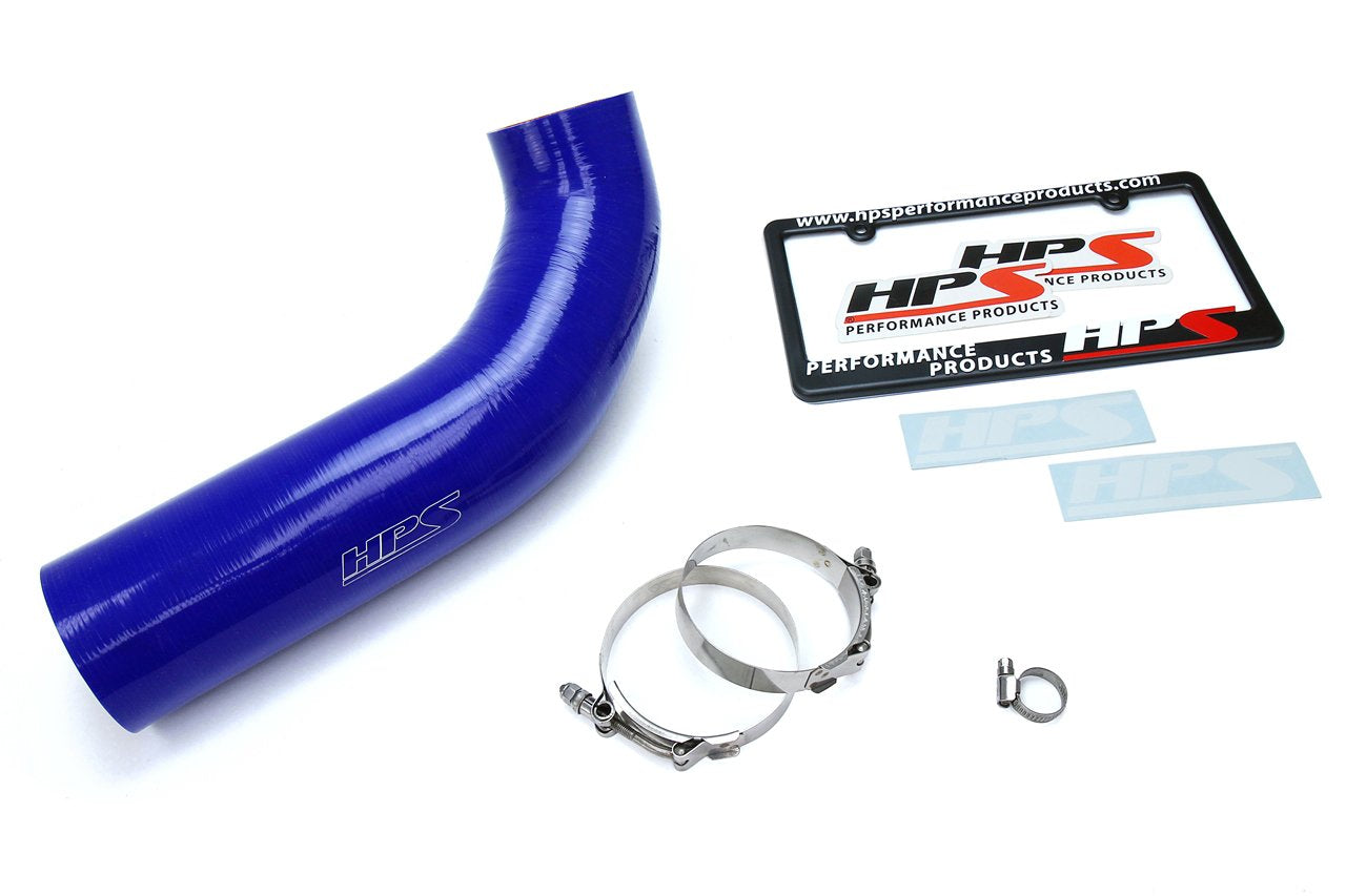 HPS Blue Reinforced Silicone Post MAF Air Intake Hose Kit Jeep 12-17 Wrangler JK & Unlimited 3.6L V6