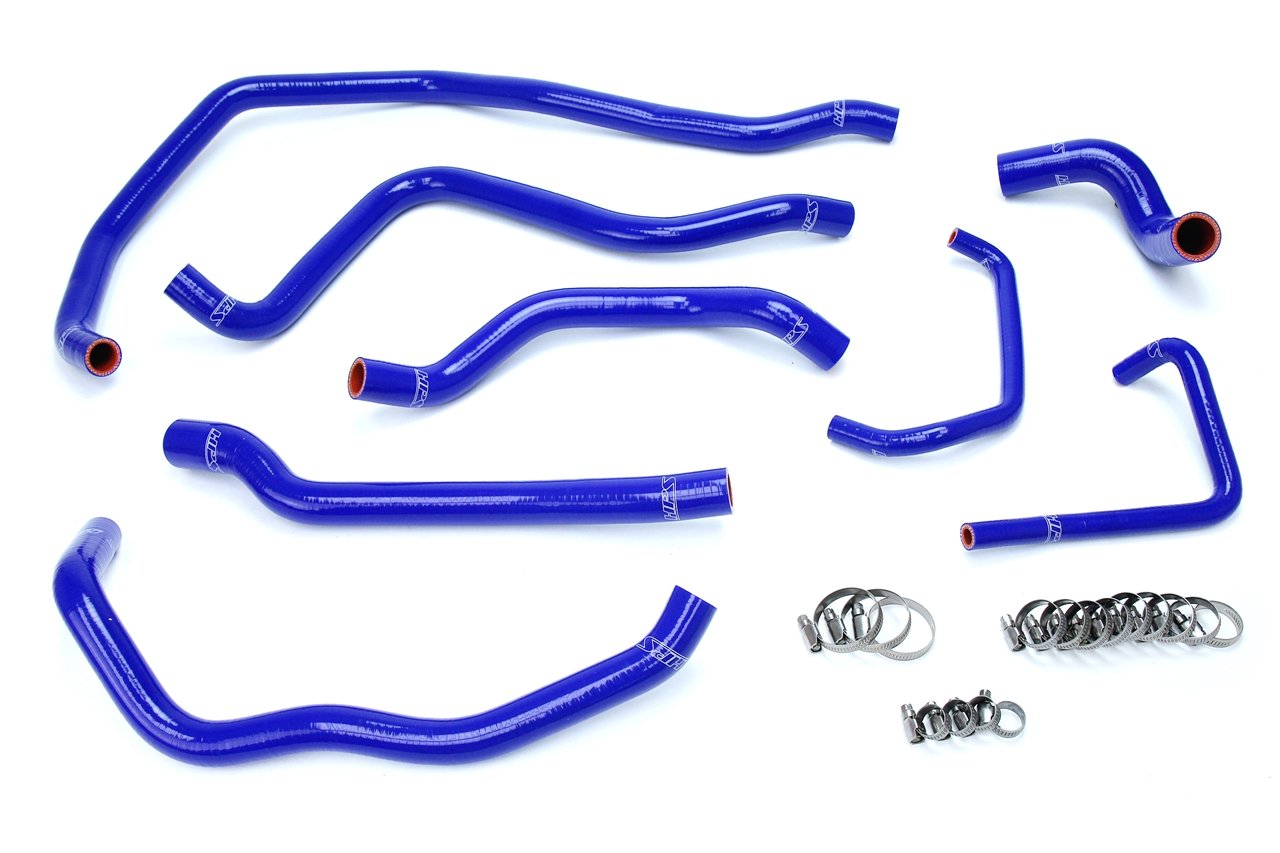 HPS Blue Reinforced Silicone Radiator Hose Kit Coolant Polaris 14-18 RZR XP 1000