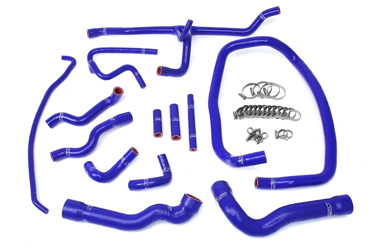 HPS Silicone Radiator + Heater Coolant Hose Kit BMW 1996-1999 E36 M3 Left Hand Drive, 57-1674