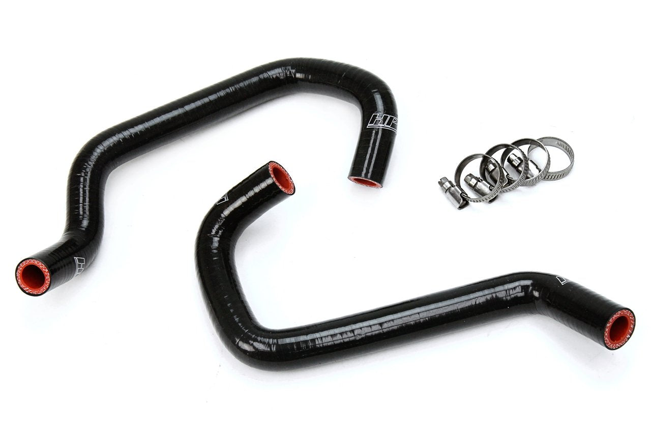 HPS Black Reinforced Silicone Heater Hose Kit Coolant Toyota 11-15 Tundra 4.0L V6