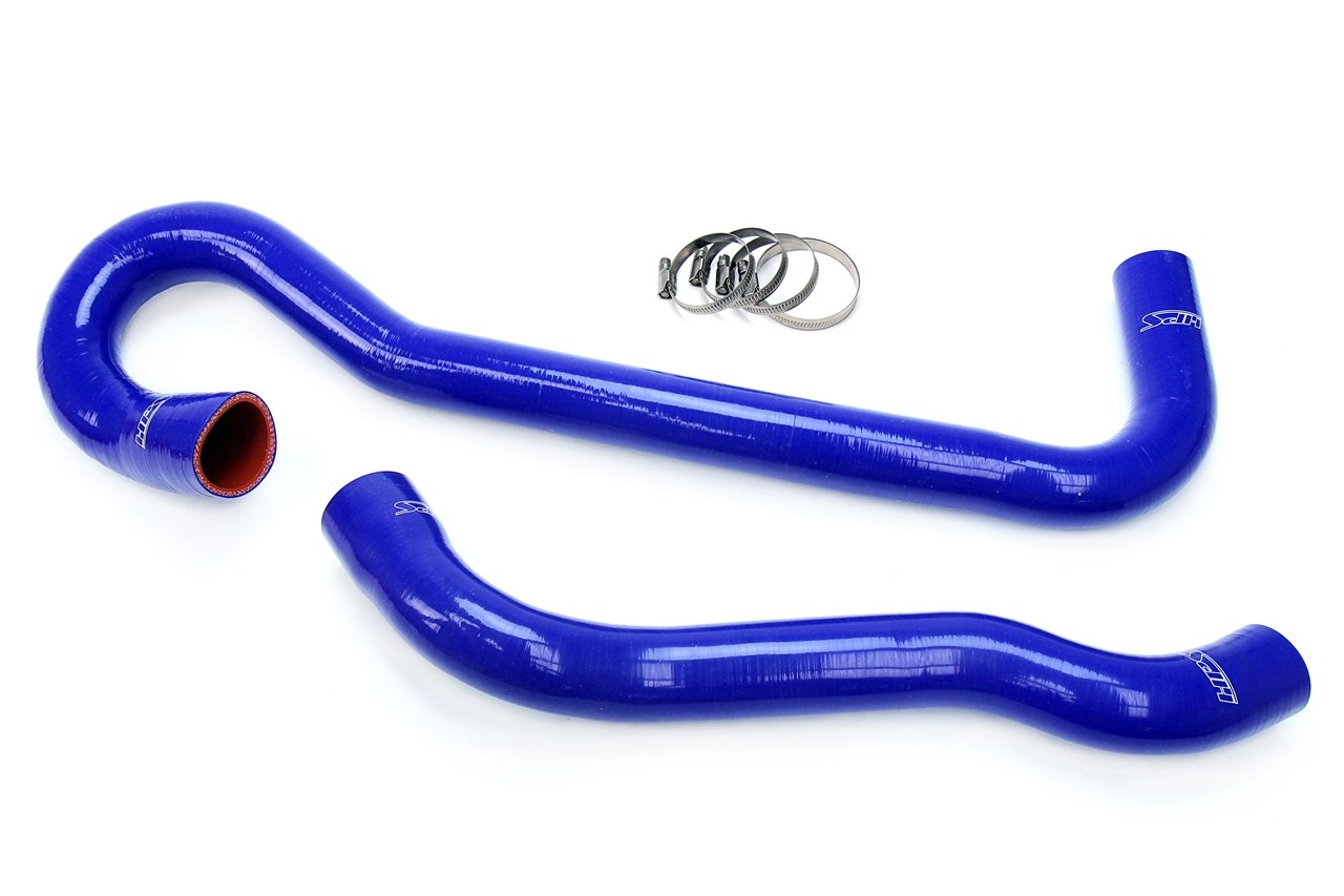 HPS Blue Reinforced Silicone Radiator Hose Kit Coolant Jeep 06-08 Commander 5.7L V8 XK