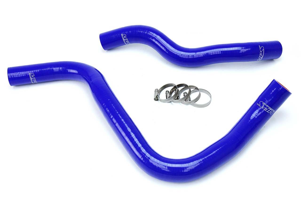 HPS Blue Reinforced Silicone Radiator Hose Kit Coolant Honda 03-07 Accord 3.0L V6