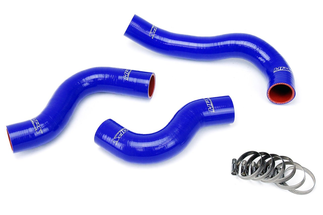 HPS Silicone Radiator Coolant Hose Kit Nissan 84-89 300ZX 3.0L V6 NA Turbo, 57-1847