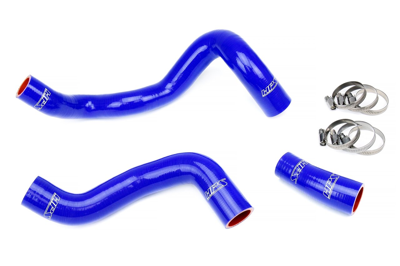 HPS Silicone Radiator Coolant Hose Kit Ford 2016-2018 Focus RS 2.3L Turbo, 57-1886