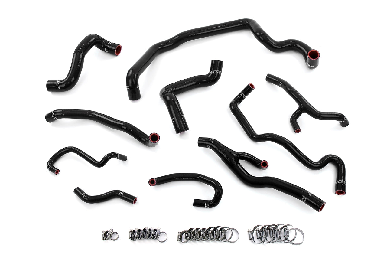 HPS Silicone Radiator, Heater, Water Pump, and Expansion Tank Coolant Hose Kit Mini 07-15 Cooper 1.6L Turbo Automatic Trans.