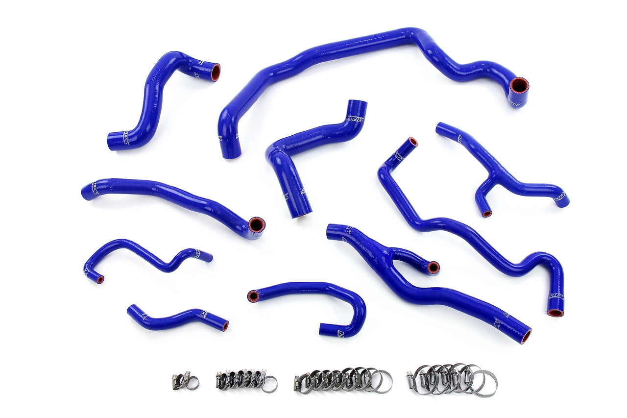 HPS Silicone Radiator, Heater, Water Pump, and Expansion Tank Coolant Hose Kit Mini 07-15 Cooper 1.6L Turbo Automatic Trans.