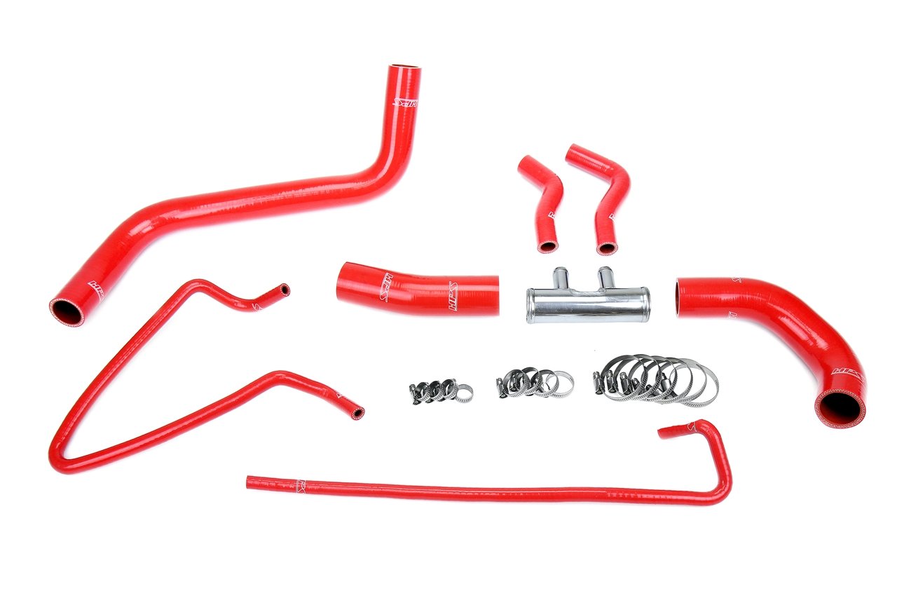 HPS Silicone Radiator Coolant Hose Kit Ford 2011-2014 F150 3.7L V6, 57-2064