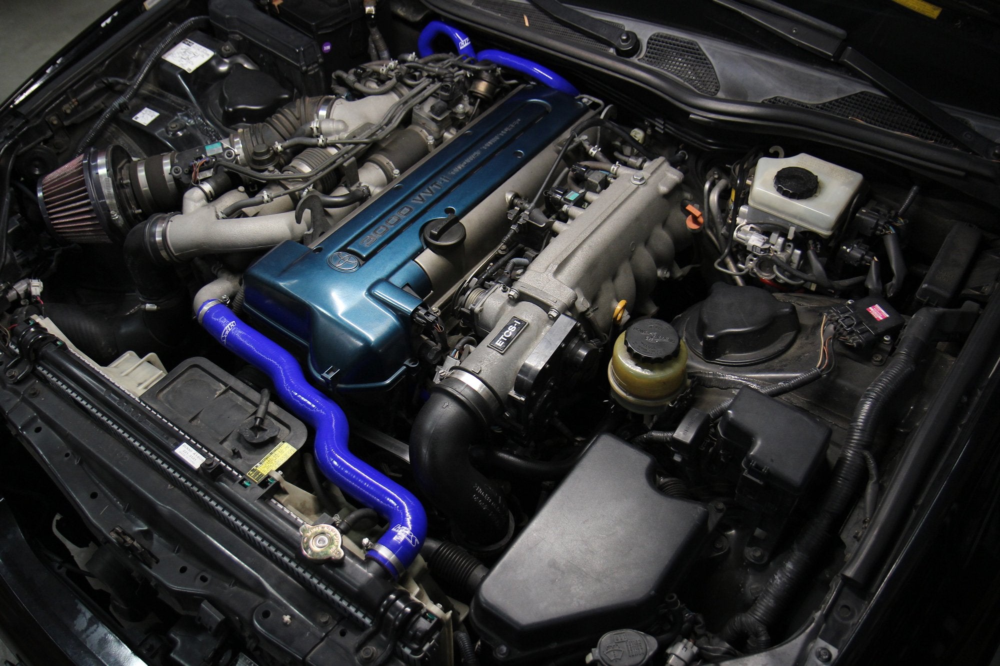 HPS Silicone Coolant Hose Kit Lexus 98-05 GS300 with 2JZ-GTE VVT-i Swap