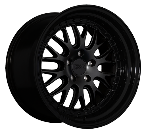 XXR 570 Wheel Flat Black / Gloss Black Lip 18x8.5 +35 5x120
