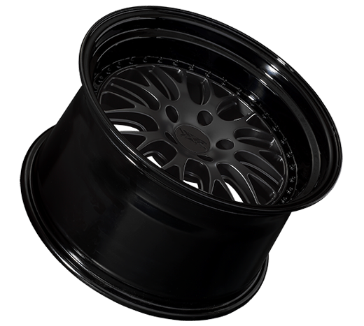 XXR 570 Wheel Flat Black / Gloss Black Lip 18x8.5 +35 5x100